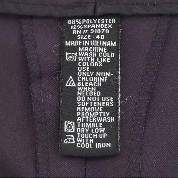 Men's Pebble Beach Navy Golf Shorts - Size 40 - Picture 6 of 7